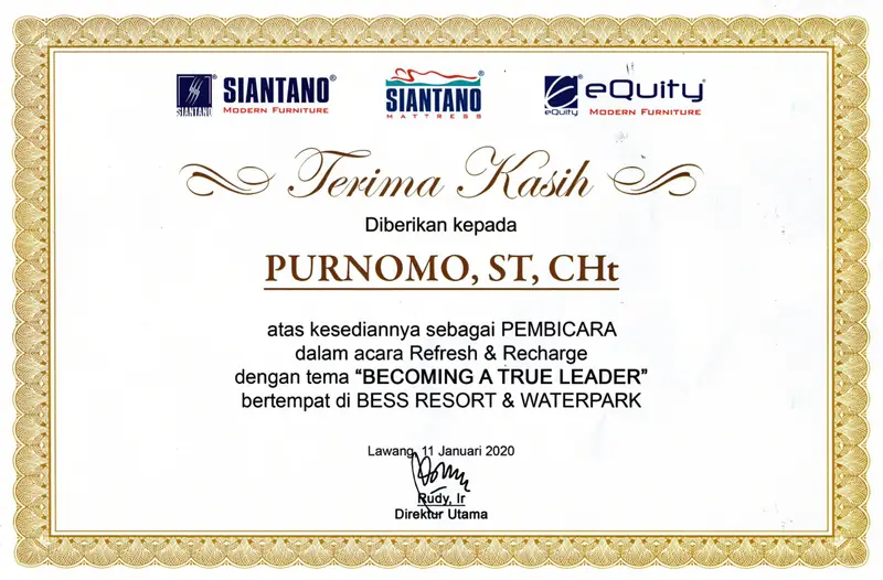 Refresh & Recharge - PT Nathania