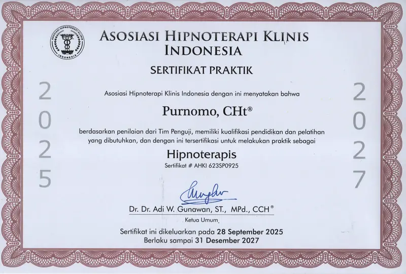 Sertifikat Praktik AHKI 2027